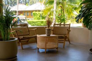 Zahrada ubytování Long Beach Chalet - SHA Extra Plus