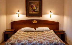 Postel nebo postele na pokoji v ubytování Hotel Górski