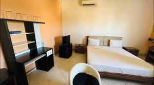 Posteľ alebo postele v izbe v ubytovaní Chambre à louer