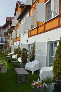 Zahrada ubytování B&B Landrynka