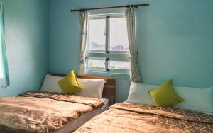 Postel nebo postele na pokoji v ubytování Moonlight + 37 fotografií