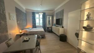 Et tv og/eller underholdning på Ignaz 28 Apartment#1