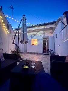 Χώρος καθιστικού στο Apartamento independiente con parking privado gratuito y terraza de ensueño junto al Teatro Romano