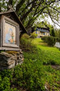 Vonkajšia záhrada v ubytovaní Vila Anička
