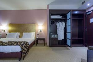Кровать или кровати в номере Hotel Nord