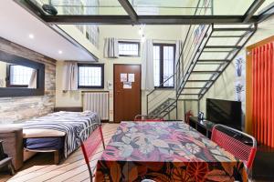 Posteľ alebo postele v izbe v ubytovaní Nolo Loft in Milan