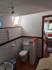 Koupelna v ubytování Casas La Pequeña Lulu