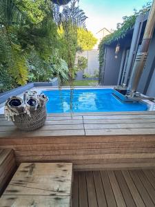 Hồ bơi trong/gần Wood fired Hot Tub-Relaxing Escape