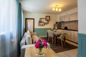 Η κουζίνα ή μικρή κουζίνα στο Smart Apartments