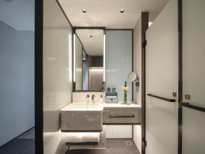 Koupelna v ubytování Aden Hotel Shenzhen Nanshan
