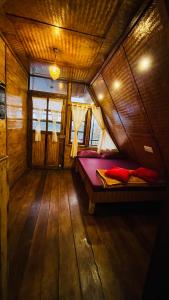 Postel nebo postele na pokoji v ubytování WINTERwOODS