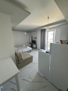 Letto o letti in una camera di Suli Beach Apartments