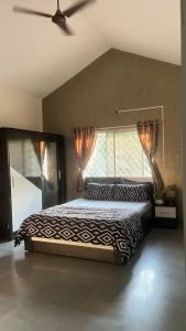 Letto o letti in una camera di Charming Green Hideout