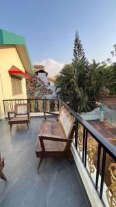 Balcone o terrazza di Charming Green Hideout