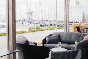 Istumisnurk majutusasutuses Fridas Hotell