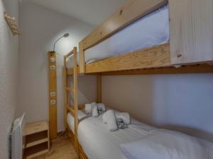 Posteľ alebo postele v izbe v ubytovaní Appartement rénové skis aux pieds, Tignes Le Lac, 4 pers, parking - FR-1-641-16
