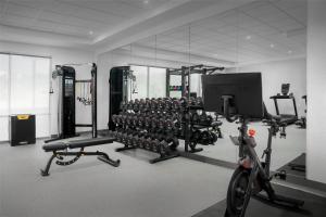 Fitness centrum a/nebo fitness zařízení v ubytování Home2 Suites By Hilton Tooele