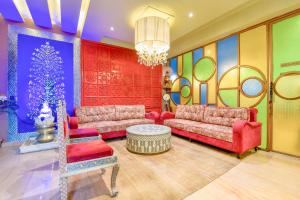 Posezení v ubytování FabHotel The Rajmani + 37 fotografií