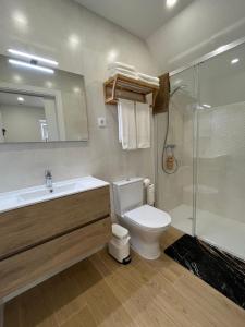 Koupelna v ubytování Casa Batel a 100m da praia