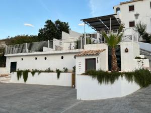 Bygningen som villaen ligger i