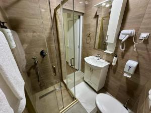 Koupelna v ubytování Kangaroo Apartmani