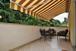Balkón alebo terasa v ubytovaní Apartment Brijuni
