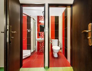 Ein Badezimmer in der Unterkunft Martin Hotel Prague