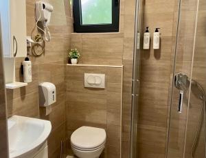 Koupelna v ubytování Kangaroo Apartmani