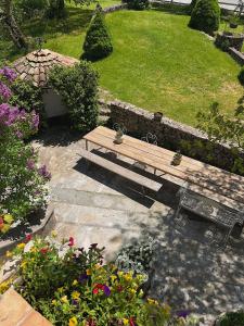 Zahrada ubytování La Bastide des Pins