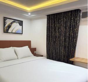 Katil atau katil-katil dalam bilik di Vulcan Suites, Dakala