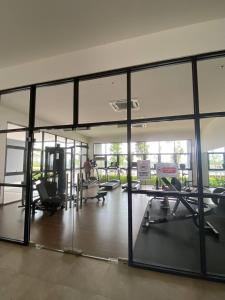 Pusat kecergasan dan/atau kemudahan kecergasan di Tulip Residence Modern Stay