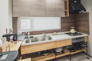 Kuchyň nebo kuchyňský kout v ubytování AKIYATO DATE DREAM DATE home + 37 fotografií