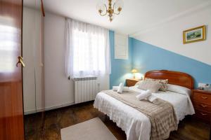 Postel nebo postele na pokoji v ubytování Casa Sierra Vistas Picos