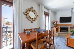 Μια τηλεόραση ή/και κέντρο ψυχαγωγίας στο Villa Cruz en Fernán Pérez