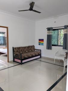Χώρος καθιστικού στο shivkrupa Guest house