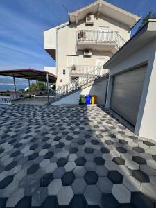 Balkón nebo terasa v ubytování apartmani Mandic