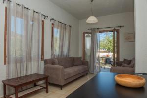 Posezení v ubytování Athina Villas