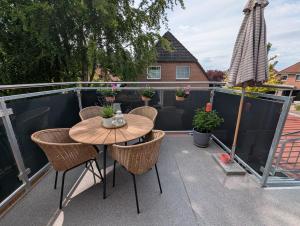 Balkón nebo terasa v ubytování Gästehaus Gast