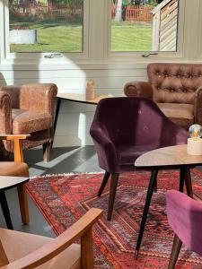 Istumisnurk majutusasutuses Böda Hotell