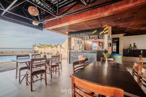 Εστιατόριο ή άλλο μέρος για φαγητό στο Apto Vista Mar na Vitória-SSA - SVM1409