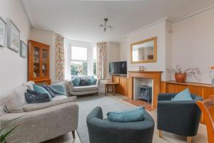 Posezení v ubytování Capstone