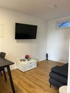 TV a/nebo společenská místnost v ubytování Hotel Ana Murter