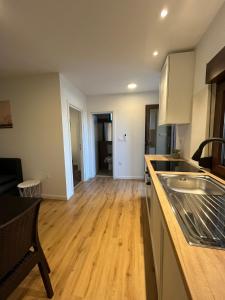 Kuchyň nebo kuchyňský kout v ubytování Hotel Ana Murter