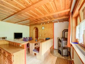 TV a/nebo společenská místnost v ubytování Apartment in Silbertal near Ski Lift + 34 fotografií