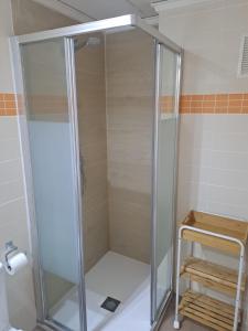 Koupelna v ubytování Estudio Daimús primera línea de playa