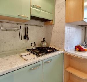 A kitchen or kitchenette at Farini Cozy Flat