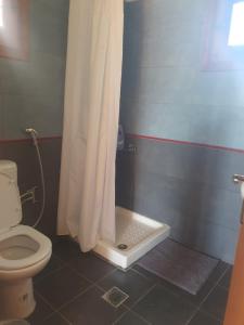 Bilik mandi di Villa Eudokia Terrace Views Pool