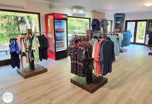 a clothing store with a bunch of clothes on display at Villa T7 - Selborne Golf Estate in Pennington +34 photos
