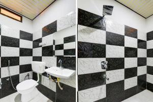 Koupelna v ubytování Super Hotel O JP INN