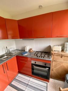 Kuchyň nebo kuchyňský kout v ubytování Armor + 24 fotografií